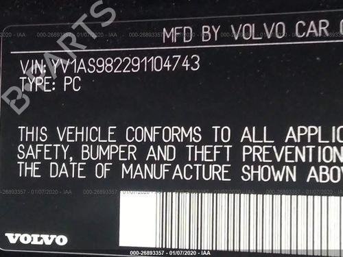 Fuel Tank Send Unit 2009 VOLVO 80 Series