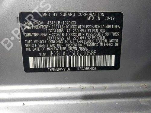 Fuel Tank Send Unit 2020 SUBARU Crosstrek